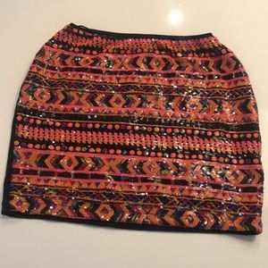 Cute sequined skirt